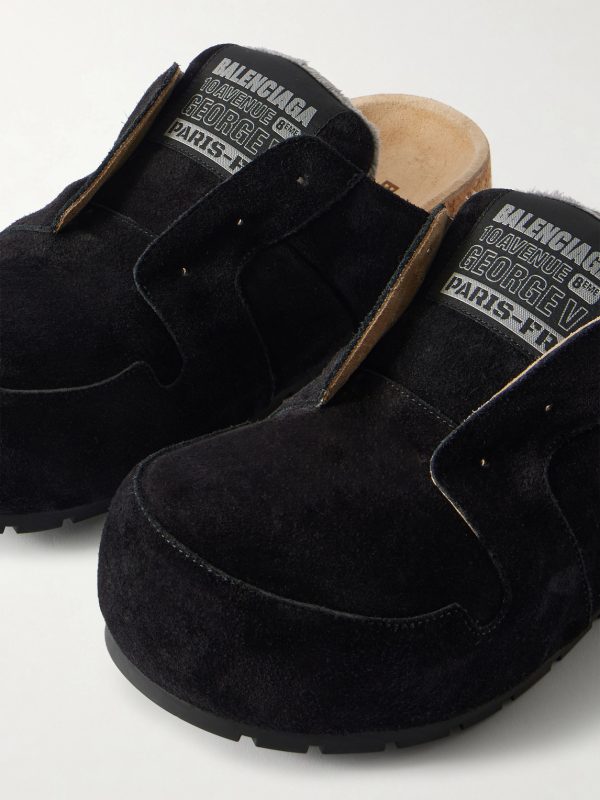 Dumbo Suede Mules - CU
