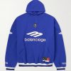 Logo-Embroidered Cotton-Jersey Hoodie
