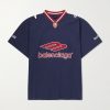 Oversized Embroidered Printed Cotton-Jersey T-Shirt Oversized Embroidered Printed Cotton-Jersey T-Shirt