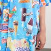 Sweet Treat Minimal Oversized Printed Poplin Shirt - CU Sweet Treat Minimal Oversized Printed Poplin Shirt - CU
