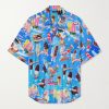Sweet Treat Minimal Oversized Printed Poplin Shirt Sweet Treat Minimal Oversized Printed Poplin Shirt