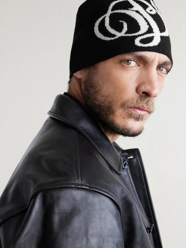 Intarsia-Knit Wool-Blend Beanie - FR Intarsia-Knit Wool-Blend Beanie - FR