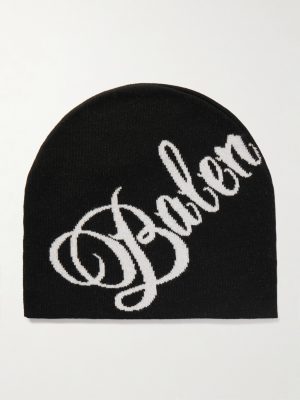 Intarsia-Knit Wool-Blend Beanie Intarsia-Knit Wool-Blend Beanie