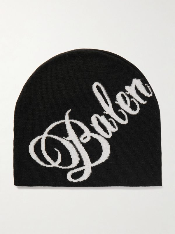 Intarsia-Knit Wool-Blend Beanie Intarsia-Knit Wool-Blend Beanie