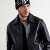 Intarsia-Knit Wool-Blend Beanie - OU Intarsia-Knit Wool-Blend Beanie - OU