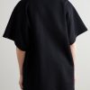 Oversized Logo-Embroidered Cotton Polo Shirt - BK Oversized Logo-Embroidered Cotton Polo Shirt - BK