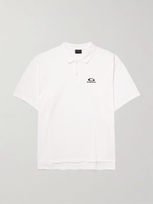 Logo-Embroidered Cotton-Piqué Polo Shirt