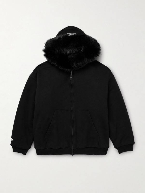 Plush-Lined Cotton-Jersey Hoodie Plush-Lined Cotton-Jersey Hoodie