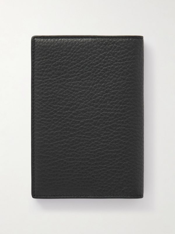 Full-Grain Leather Billfold Wallet - BK Full-Grain Leather Billfold Wallet - BK