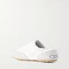 Lewis Suede and Full-Grain Leather Sneakers - BK