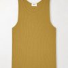 Logo-Embroidered Ribbed Cotton Tank Top Logo-Embroidered Ribbed Cotton Tank Top