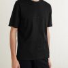 Logo-Embroidered Cotton-Jersey T-Shirt - FR Logo-Embroidered Cotton-Jersey T-Shirt - FR