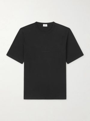 Logo-Embroidered Cotton-Jersey T-Shirt