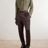 Piped Striped Recycled-Twill Shirt - OU Piped Striped Recycled-Twill Shirt - OU