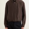 Satin Blouson Jacket - FR Satin Blouson Jacket - FR