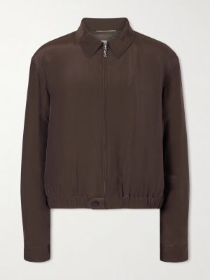 Satin Blouson Jacket Satin Blouson Jacket