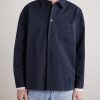 Logo-Embroidered Cotton-Twill Overshirt - FR
