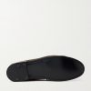 Le Loafer Monogram Logo-Appliquéd Suede Penny Loafers - E1 Le Loafer Monogram Logo-Appliquéd Suede Penny Loafers - E1