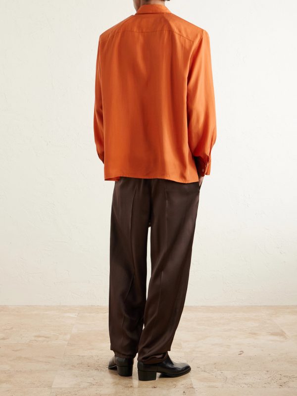 Silk-Habotai Shirt - BK Silk-Habotai Shirt - BK