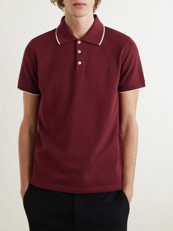 Slim-Fit Logo-Embroidered Cotton-Piqué Polo Shirt - FR Slim-Fit Logo-Embroidered Cotton-Piqué Polo Shirt - FR