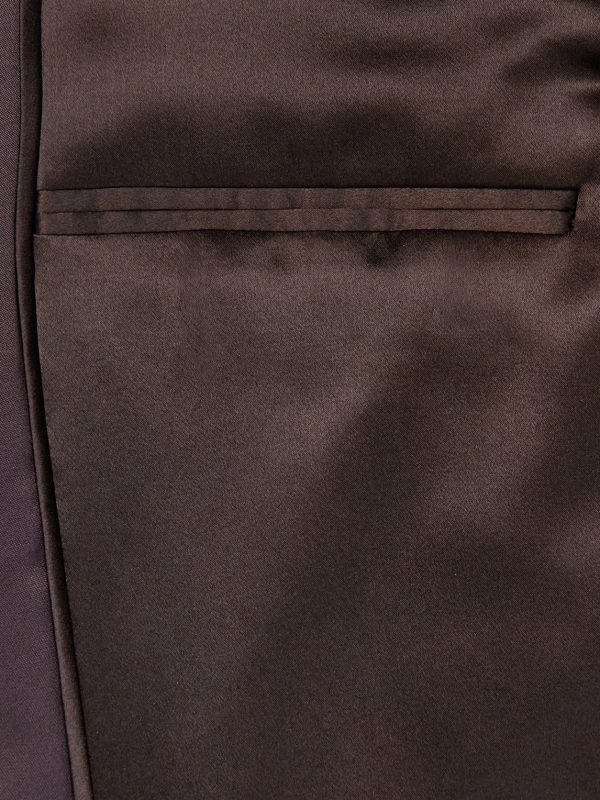 Double-Breasted Silk Blazer - E1