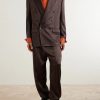Double-Breasted Silk Blazer - OU