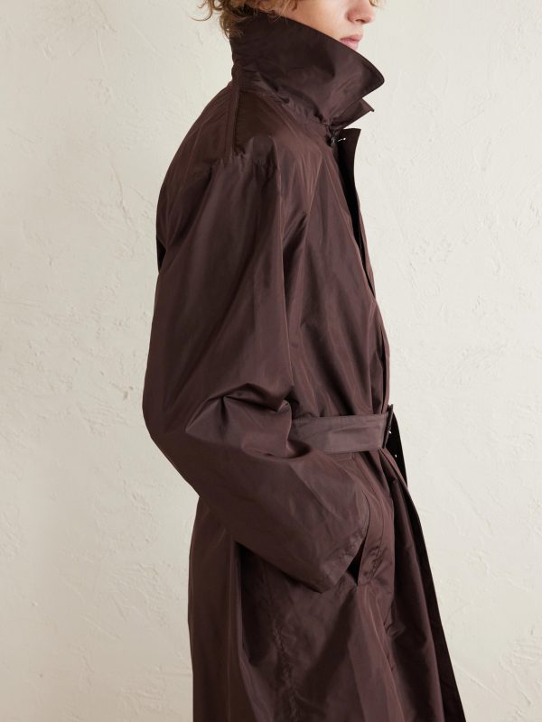 Silk Trench Coat - CU Silk Trench Coat - CU