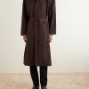 Silk Trench Coat - FR Silk Trench Coat - FR