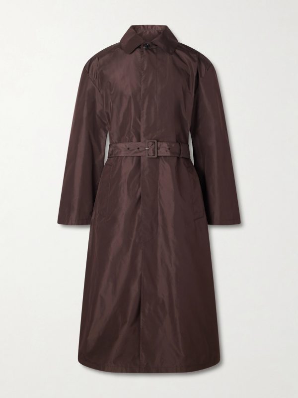 Silk Trench Coat Silk Trench Coat