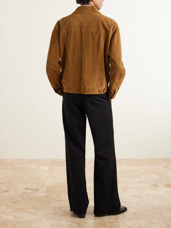 Suede Jacket - BK Suede Jacket - BK