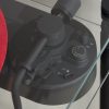 Transparent Turntable with Aluminum and Glass Stand - E1