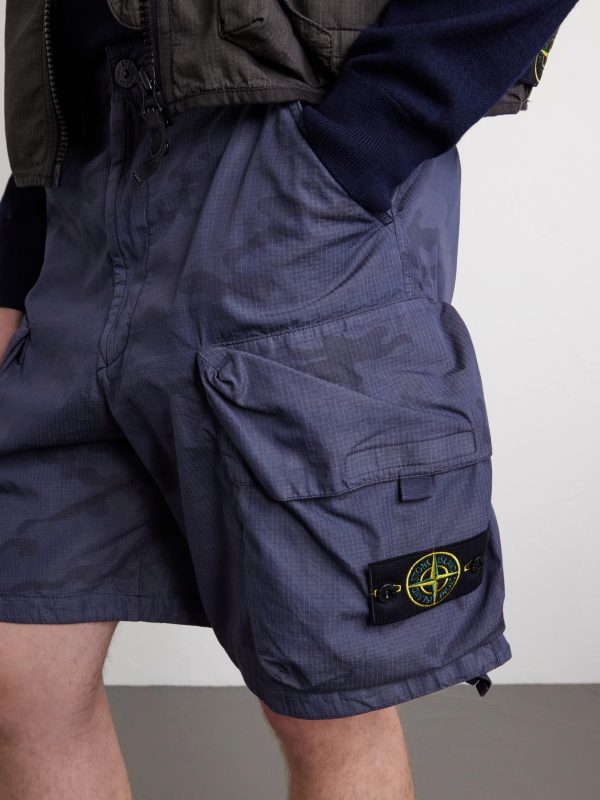 Straight-Leg Camouflage-Print Ripstop Cotton-Blend Shorts - CU Straight-Leg Camouflage-Print Ripstop Cotton-Blend Shorts - CU