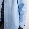 Button-Down Collar Logo-Embroidered Organic Cotton-Tela Shirt - CU Button-Down Collar Logo-Embroidered Organic Cotton-Tela Shirt - CU