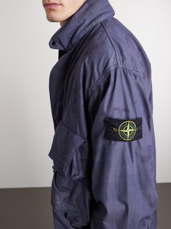 Camouflage-Print Cotton-Blend Ripstop Jacket - CU