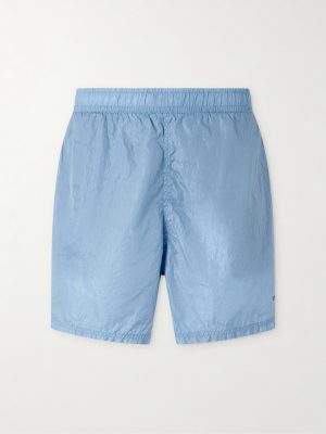 Straight-Leg Mid-Length Water Reactive Camo Shell Swim Shorts Straight-Leg Mid-Length Water Reactive Camo Shell Swim Shorts