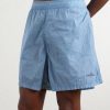 Straight-Leg Mid-Length Water Reactive Camo Shell Swim Shorts - OU