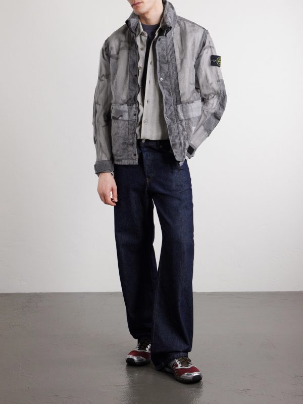 Camouflage-Print Shell Jacket - OU