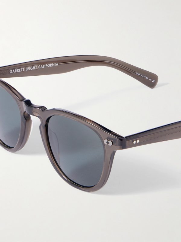 Hampton X Round-Frame Acetate Sunglasses - CU Hampton X Round-Frame Acetate Sunglasses - CU