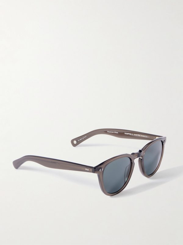 Hampton X Round-Frame Acetate Sunglasses - FR Hampton X Round-Frame Acetate Sunglasses - FR