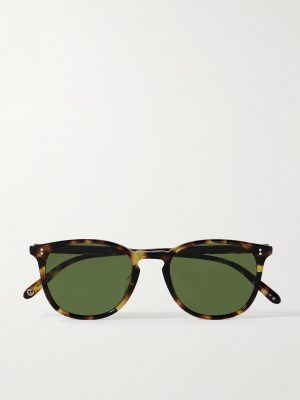 Kinney Round-Frame Tortoiseshell Acetate Sunglasses