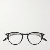 Hampton Round-Frame Acetate and Silver-Tone Optical Glasses Hampton Round-Frame Acetate and Silver-Tone Optical Glasses