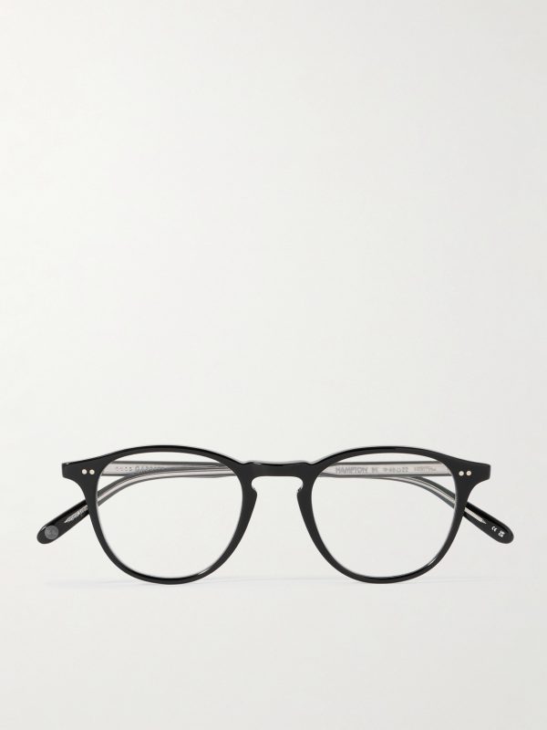 Hampton Round-Frame Acetate and Silver-Tone Optical Glasses Hampton Round-Frame Acetate and Silver-Tone Optical Glasses