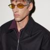 Stretch Panthos Oval-Frame Silver-Tone Sunglasses - OU Stretch Panthos Oval-Frame Silver-Tone Sunglasses - OU