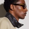 Intrecciato Square-Frame Acetate and Gold-Tone Sunglasses - BK