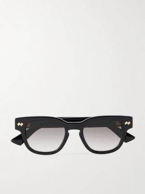 Intrecciato Panthos Square-Frame Recycled-Acetate Sunglasses Intrecciato Panthos Square-Frame Recycled-Acetate Sunglasses