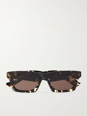 New Entry Square-Frame Tortoiseshell Recycled-Acetate Sunglasses New Entry Square-Frame Tortoiseshell Recycled-Acetate Sunglasses