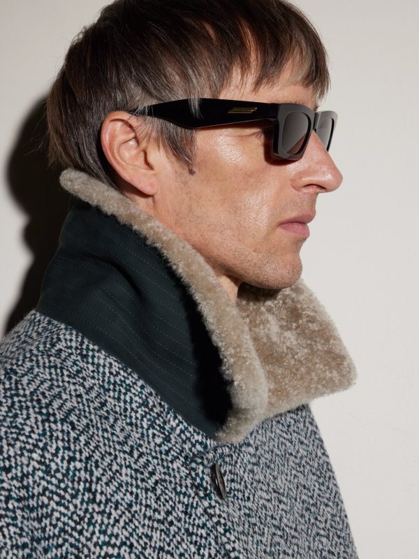 New Entry Square-Frame Recycled-Acetate Sunglasses - BK New Entry Square-Frame Recycled-Acetate Sunglasses - BK