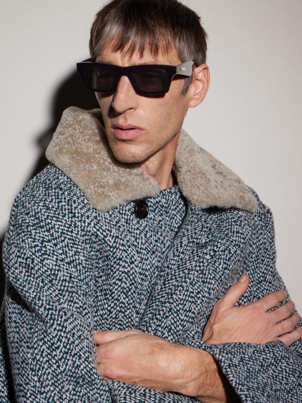 New Entry Square-Frame Recycled-Acetate Sunglasses - OU New Entry Square-Frame Recycled-Acetate Sunglasses - OU