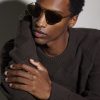 Light Ribbon Aviator-Style Gold-Tone Sunglasses - OU Light Ribbon Aviator-Style Gold-Tone Sunglasses - OU