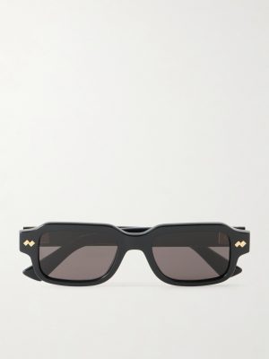 Intrecciato Square-Frame Recycled-Acetate Sunglasses Intrecciato Square-Frame Recycled-Acetate Sunglasses